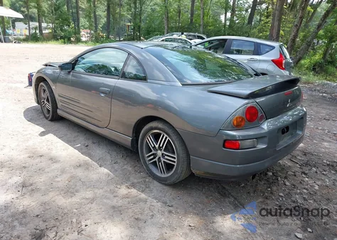 2003 Mitsubishi Eclipse Gts из США, поврежденный, VIN 4A3AC74H53E103634